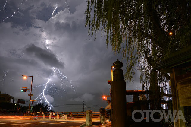 The 15th 雷写真コンテスト受賞作品 Fine Work -Late summer lightning-